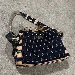 JuJuBe Be‎ Prepared Diaper Bag Admiral Blue Nautical